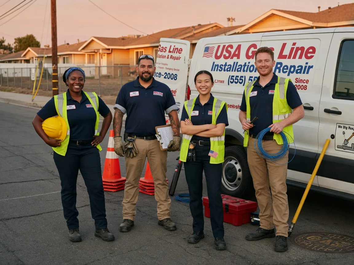 Gas Line Installation company in Lebanon, WI